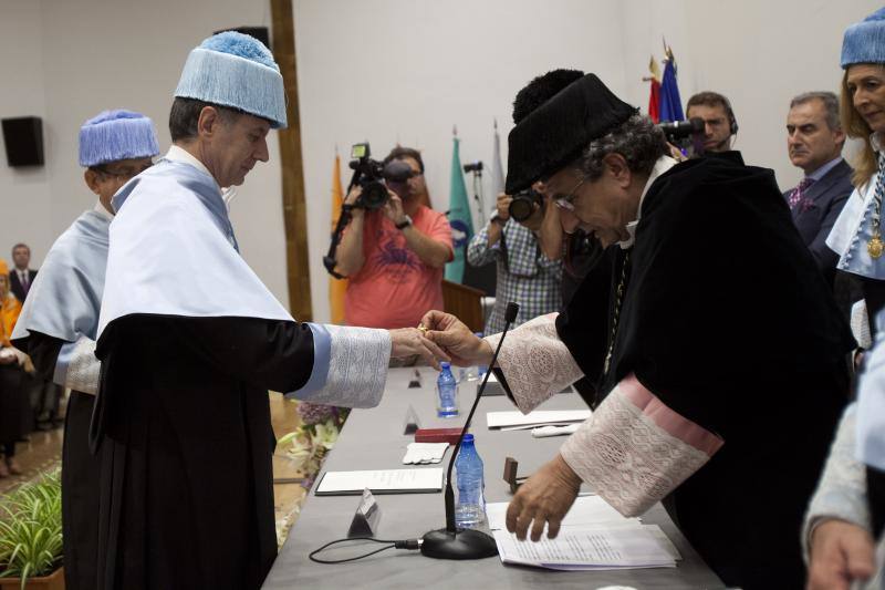 Fotos de la investidura de Antonio Soler como doctor honoris causa de la UMA
