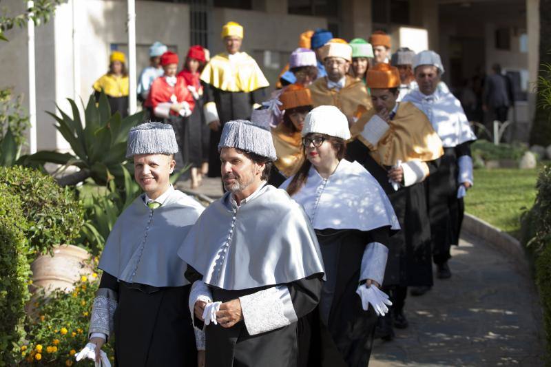 Fotos de la investidura de Antonio Soler como doctor honoris causa de la UMA