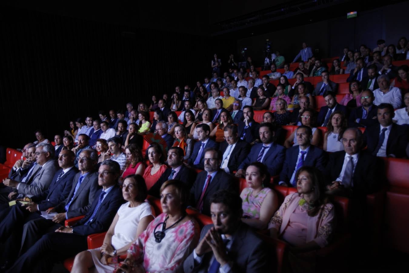 Parte del auditorio durante la entrega de premios.