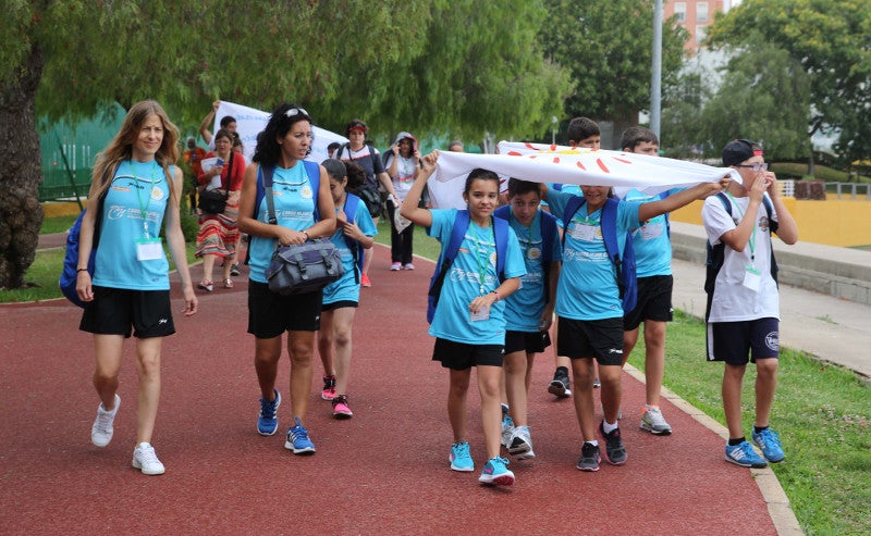 Olimpiadas infantiles en Málaga
