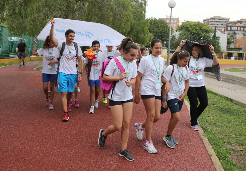 Olimpiadas infantiles en Málaga
