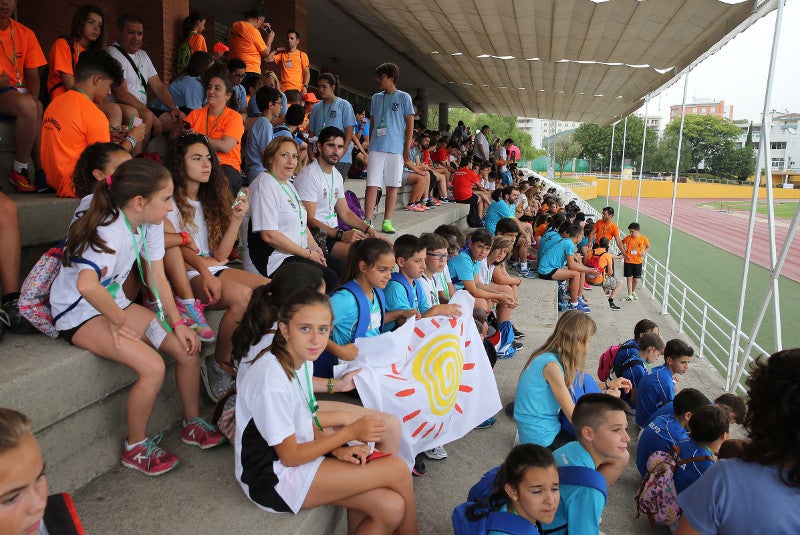 Olimpiadas infantiles en Málaga