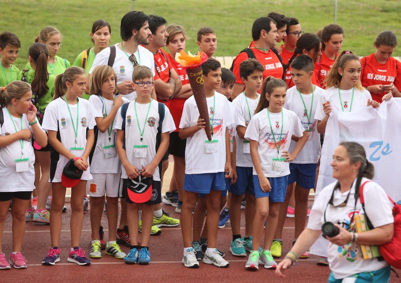 Olimpiadas infantiles en Málaga
