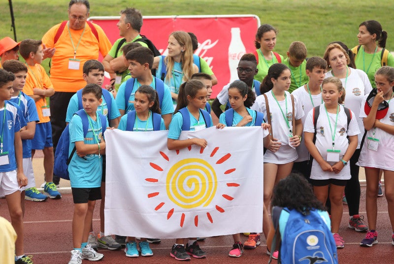 Olimpiadas infantiles en Málaga