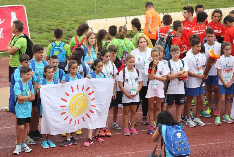 Olimpiadas infantiles en Málaga