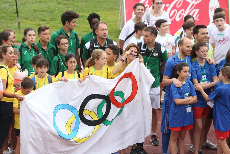 Olimpiadas infantiles en Málaga