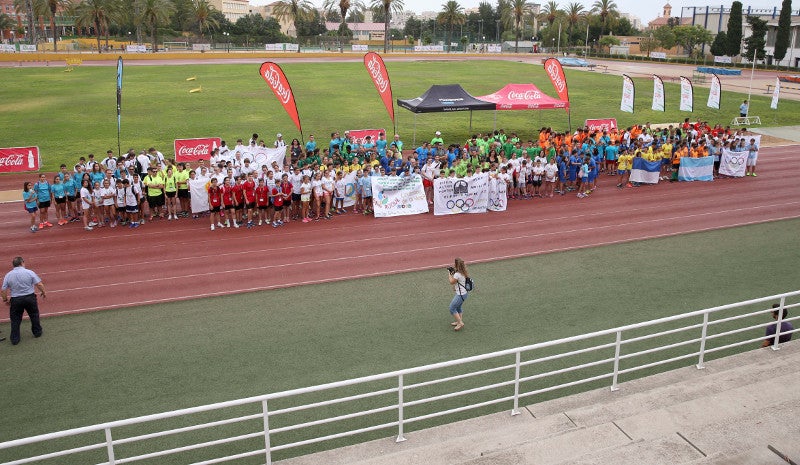 Olimpiadas infantiles en Málaga