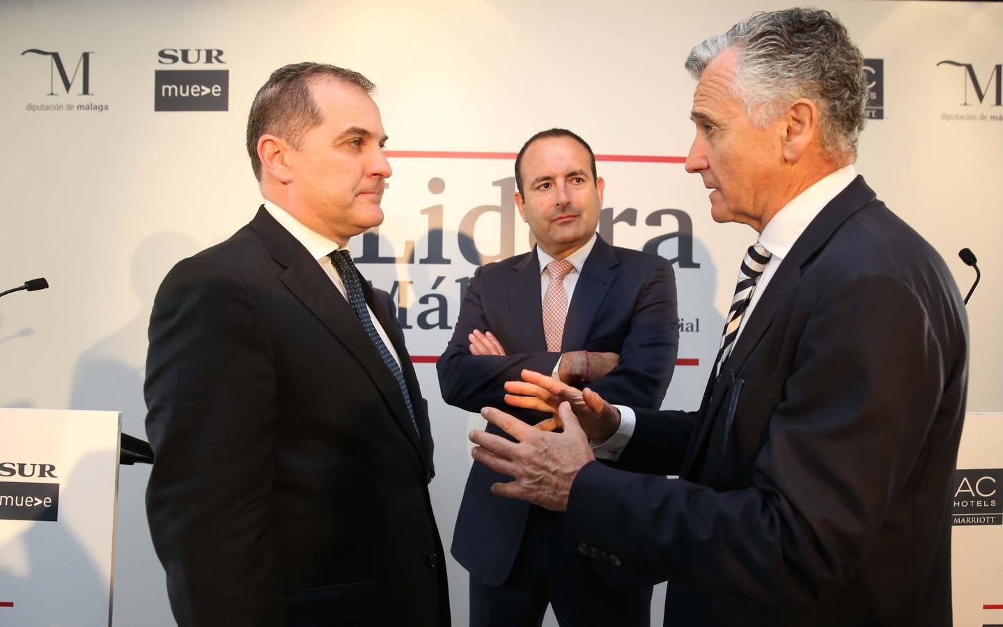 José Manuel Vargas, Manuel Castillo y Paulino Plata.