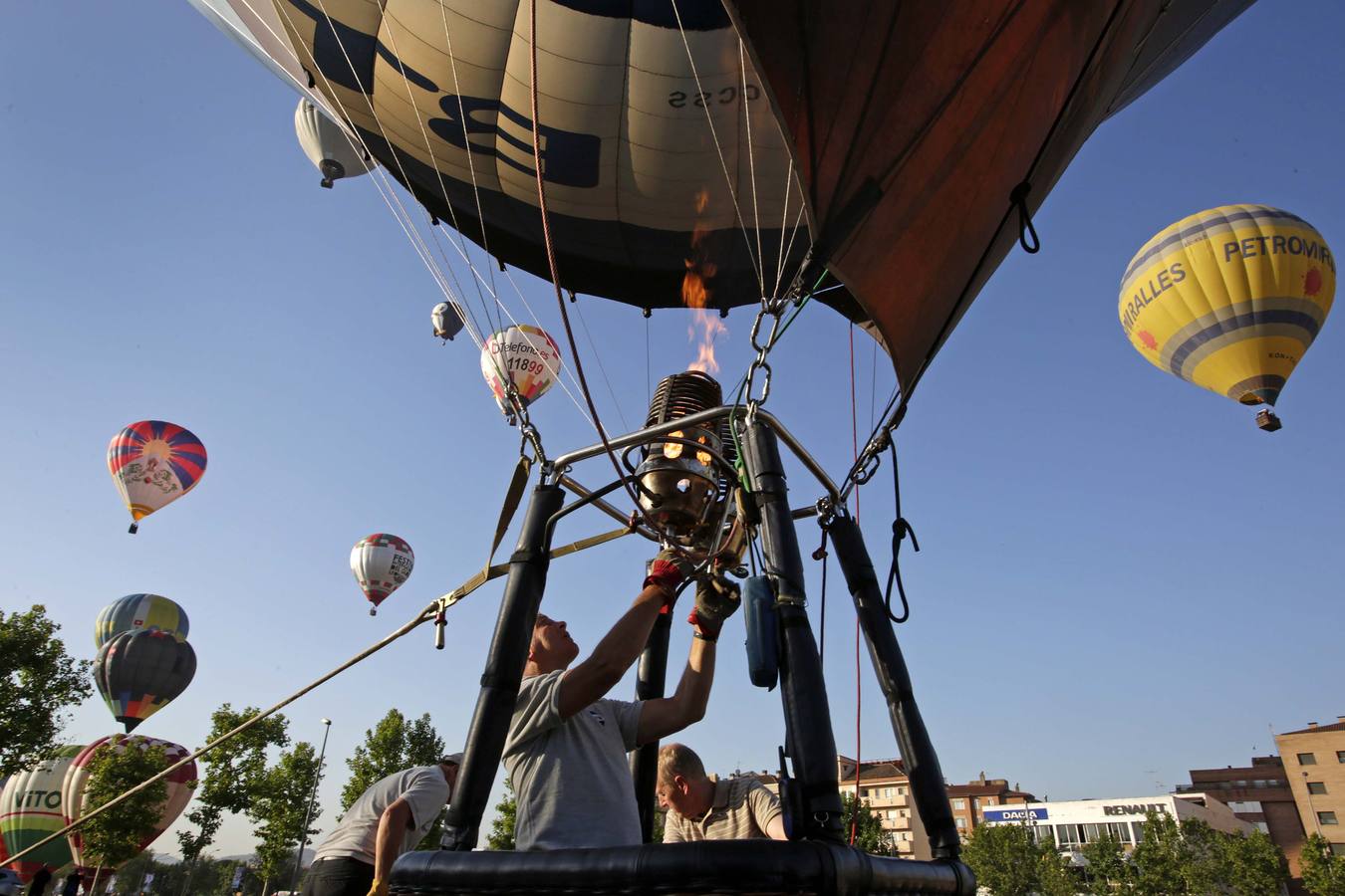 Celebración del European Balloon Festival