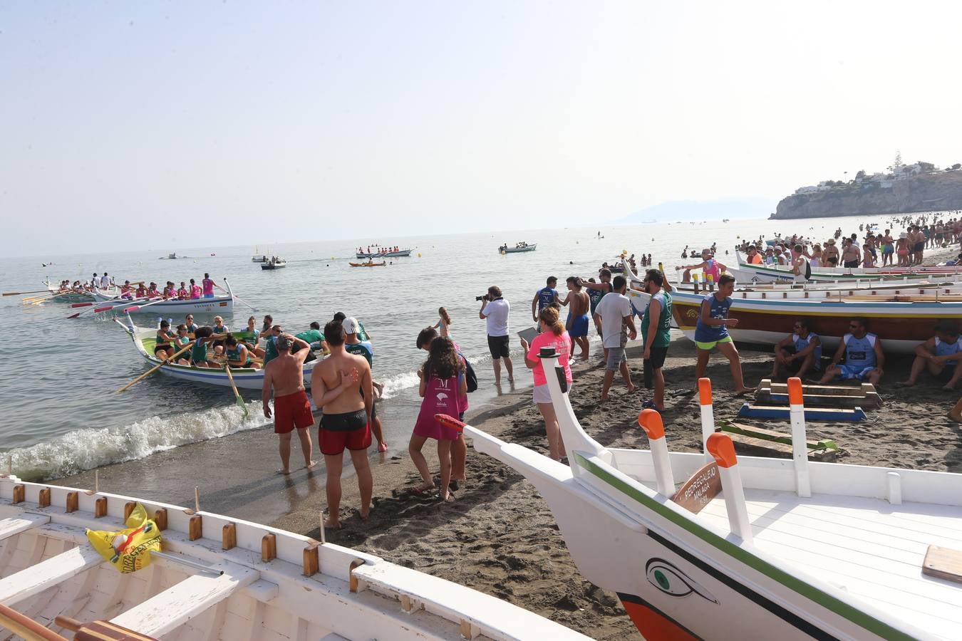 Séptima regata de la Liga de Jábegas celebrada en Rincón de la Victoria
