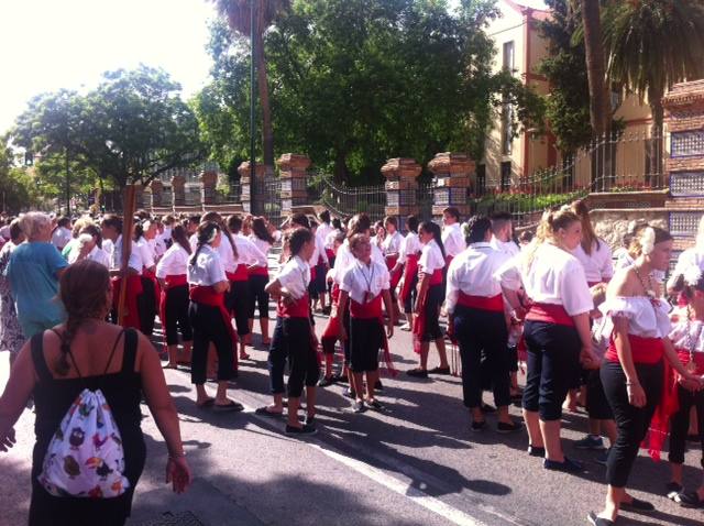 La Virgen del Carmen procesiona por las calles de El Palo