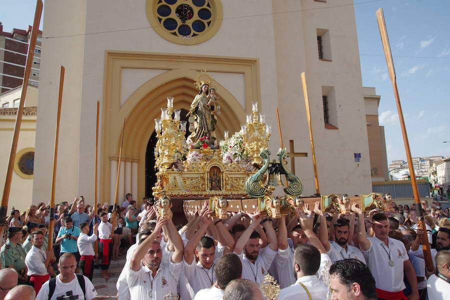 La Virgen del Carmen procesiona por Huelin