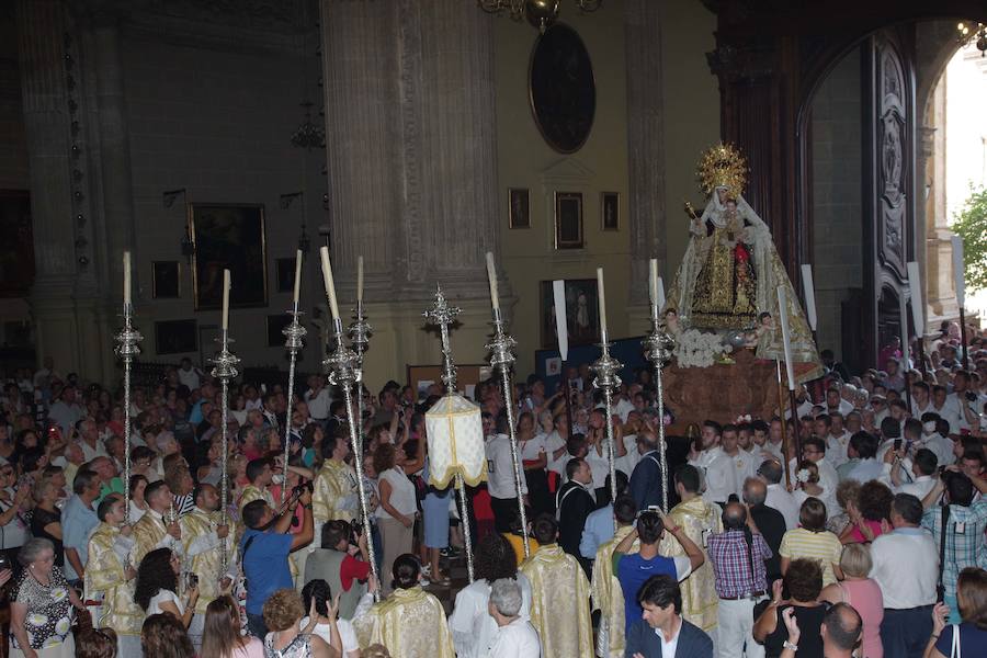 En fotos, la procesión de la Virgen del Carmen del Perchel