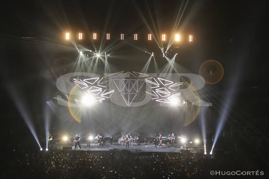 El concierto de Alejandro Sanz, en imágenes