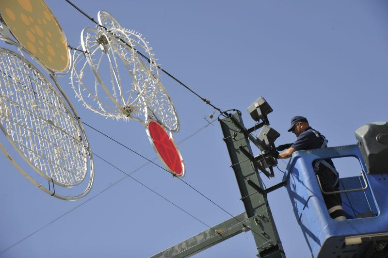 Así se prepara el Cortijo de Torres para la Feria de Málaga