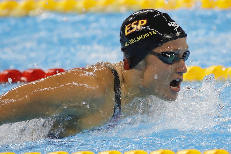 Mireia Belmonte se cuelga el bronce en los 400 estilos