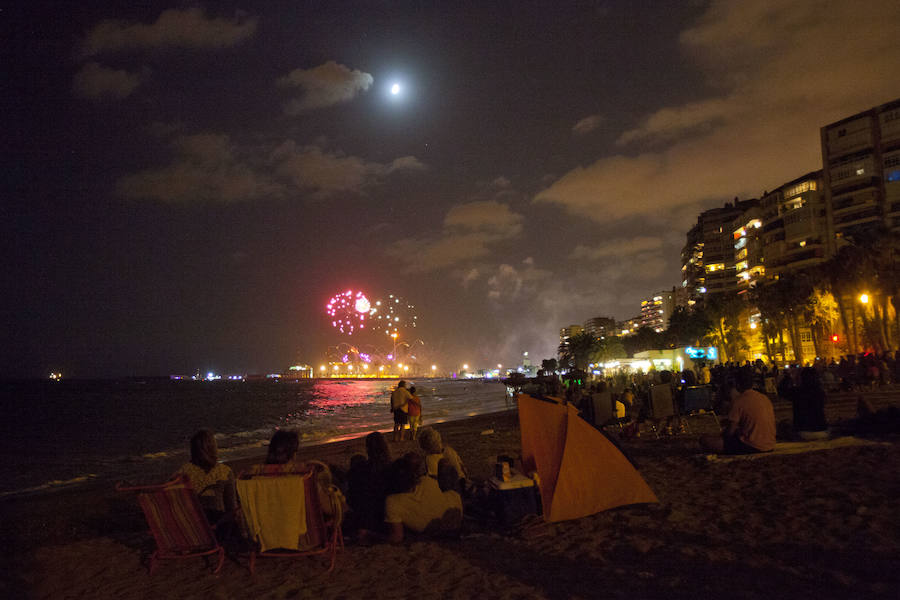 Los fuegos artificales, en imágenes