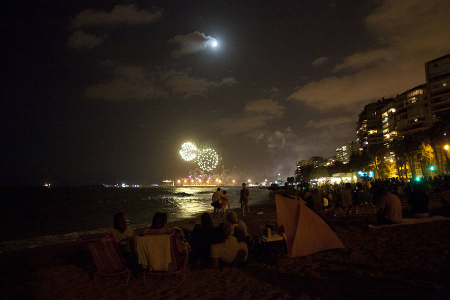 Los fuegos artificales, en imágenes