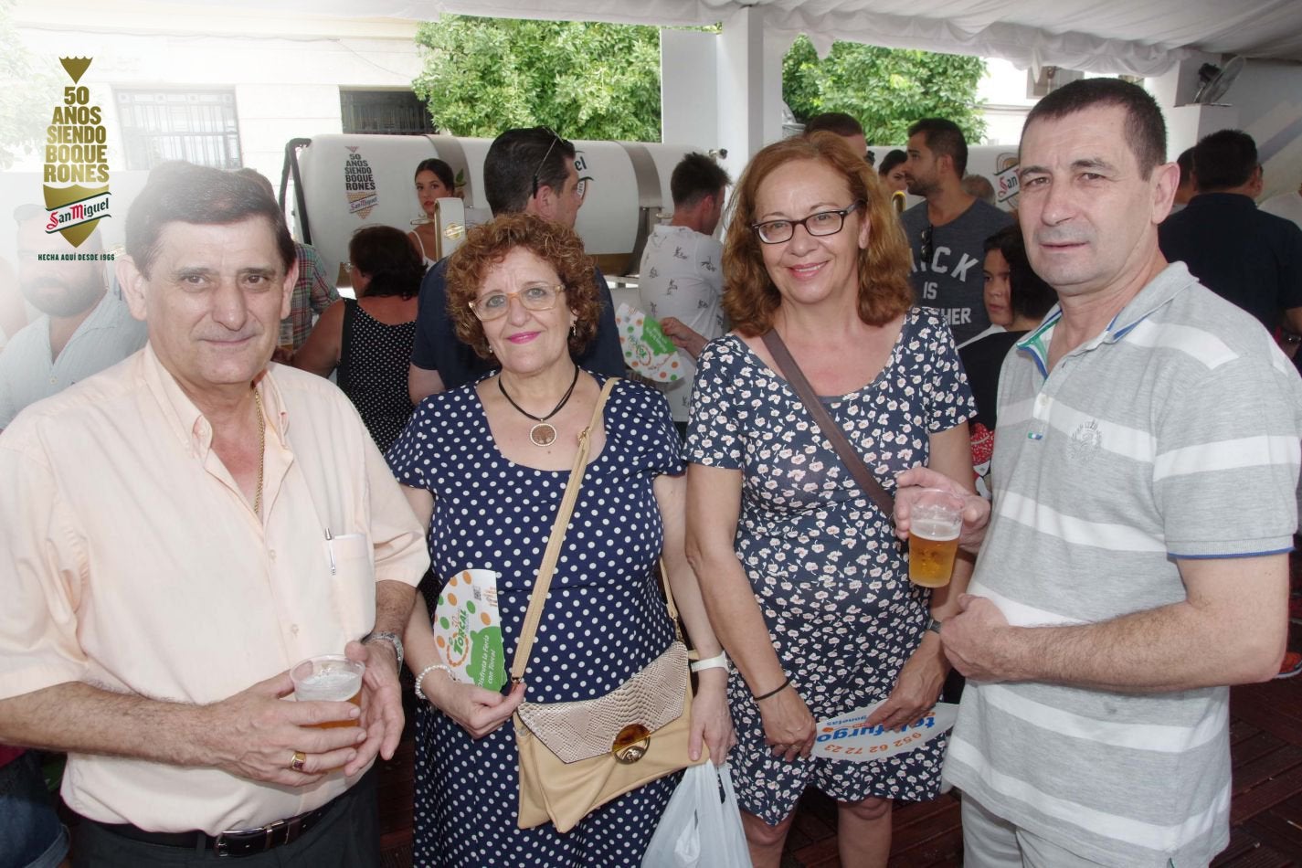 Emilio Fernández, Antonia Muñoz, Encarni Fernández y Antonio Caballero