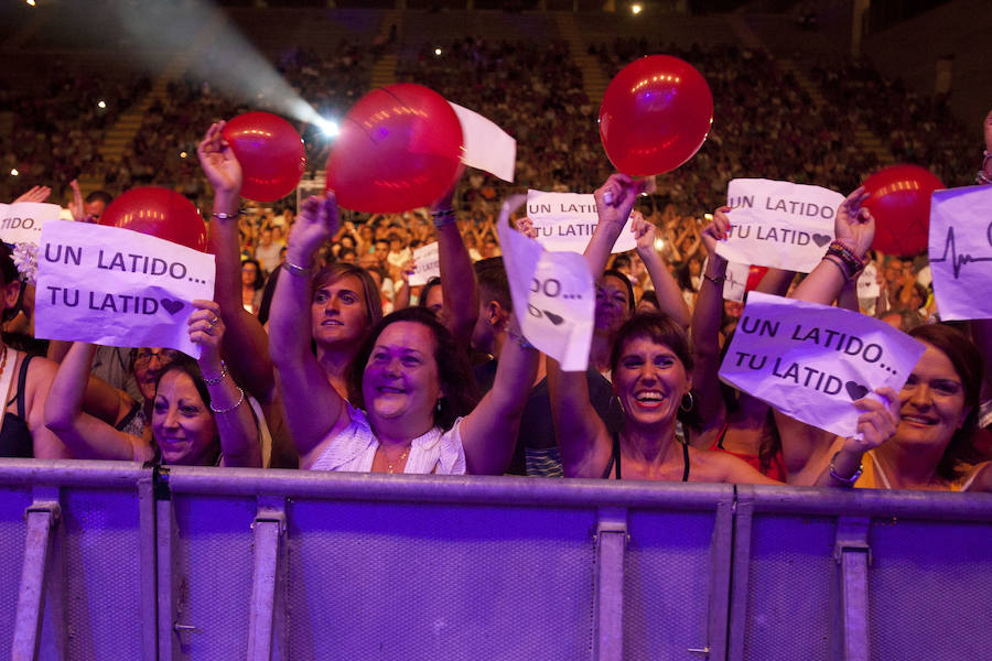 En fotos, la actuación de David de María en Málaga