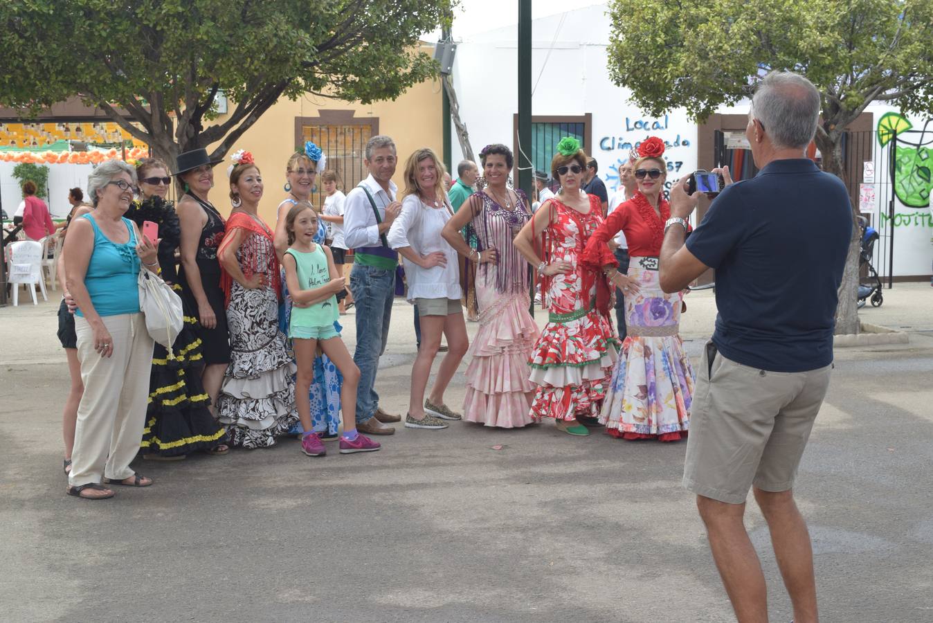 El Real de la Feria se anima y recibe una visita inesperada