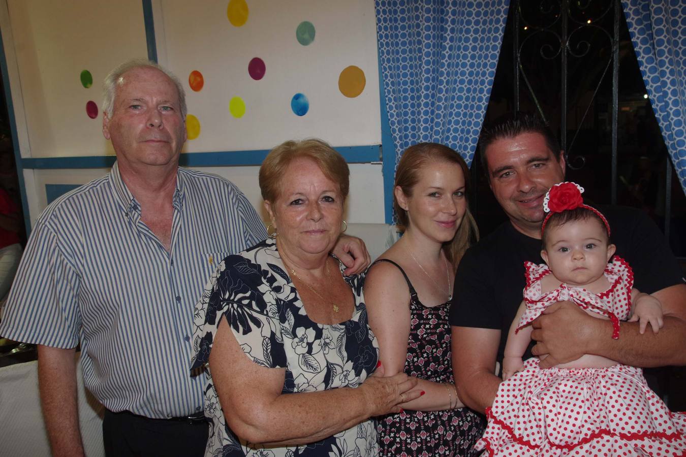 La noche del martes en la caseta de la Peña El Bastón