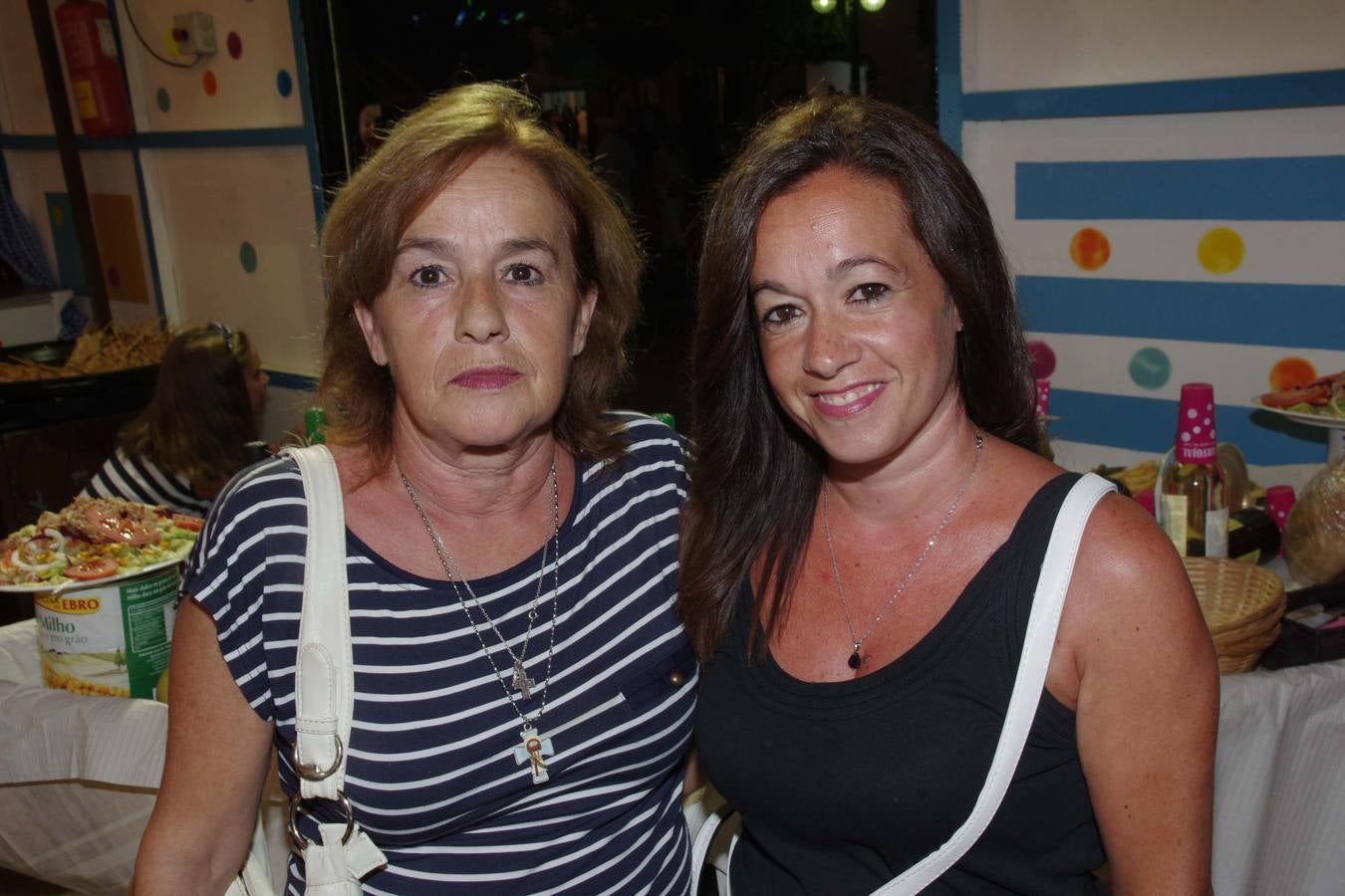 La noche del martes en la caseta de la Peña El Bastón