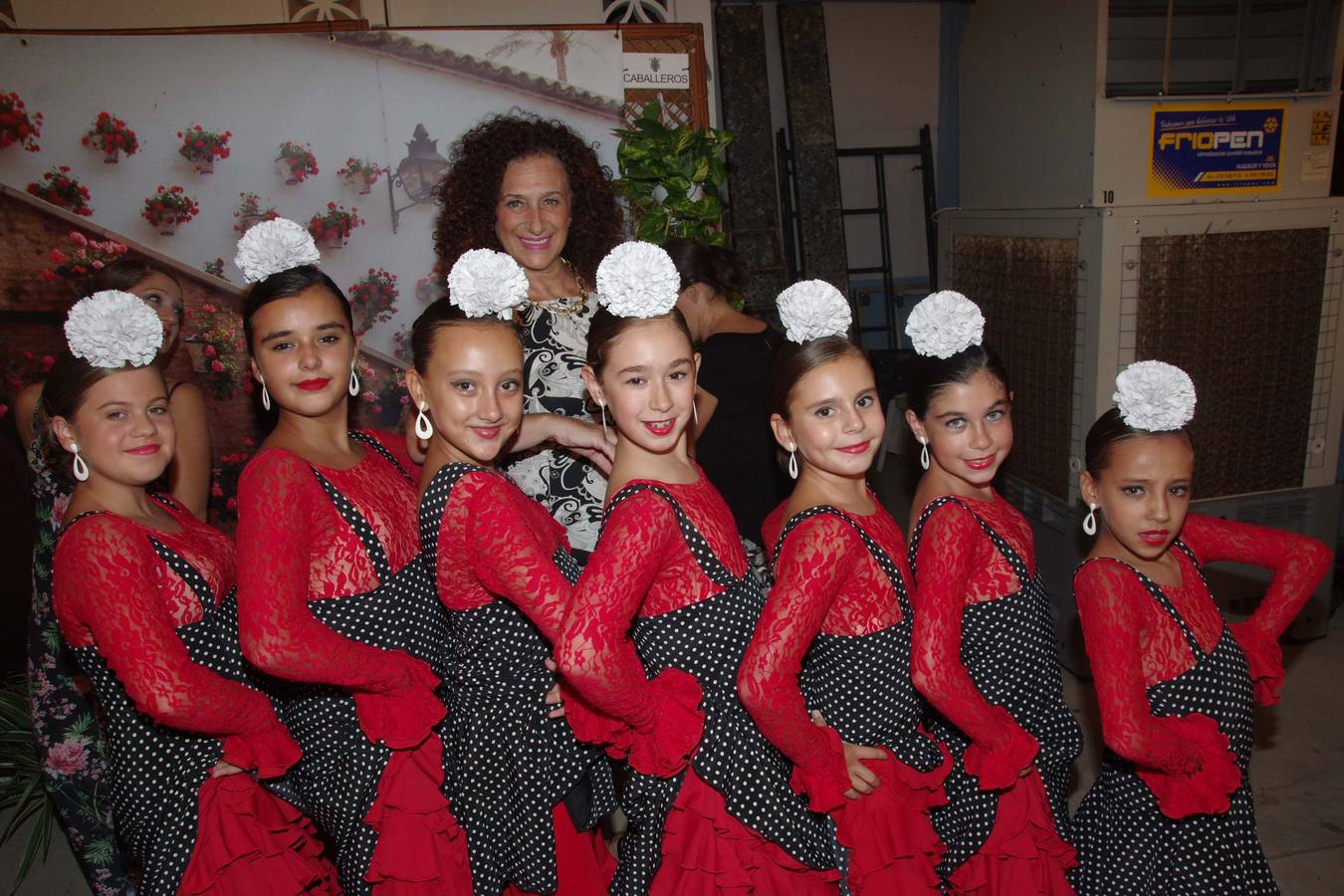 La noche del martes en la caseta de la Peña El Bastón