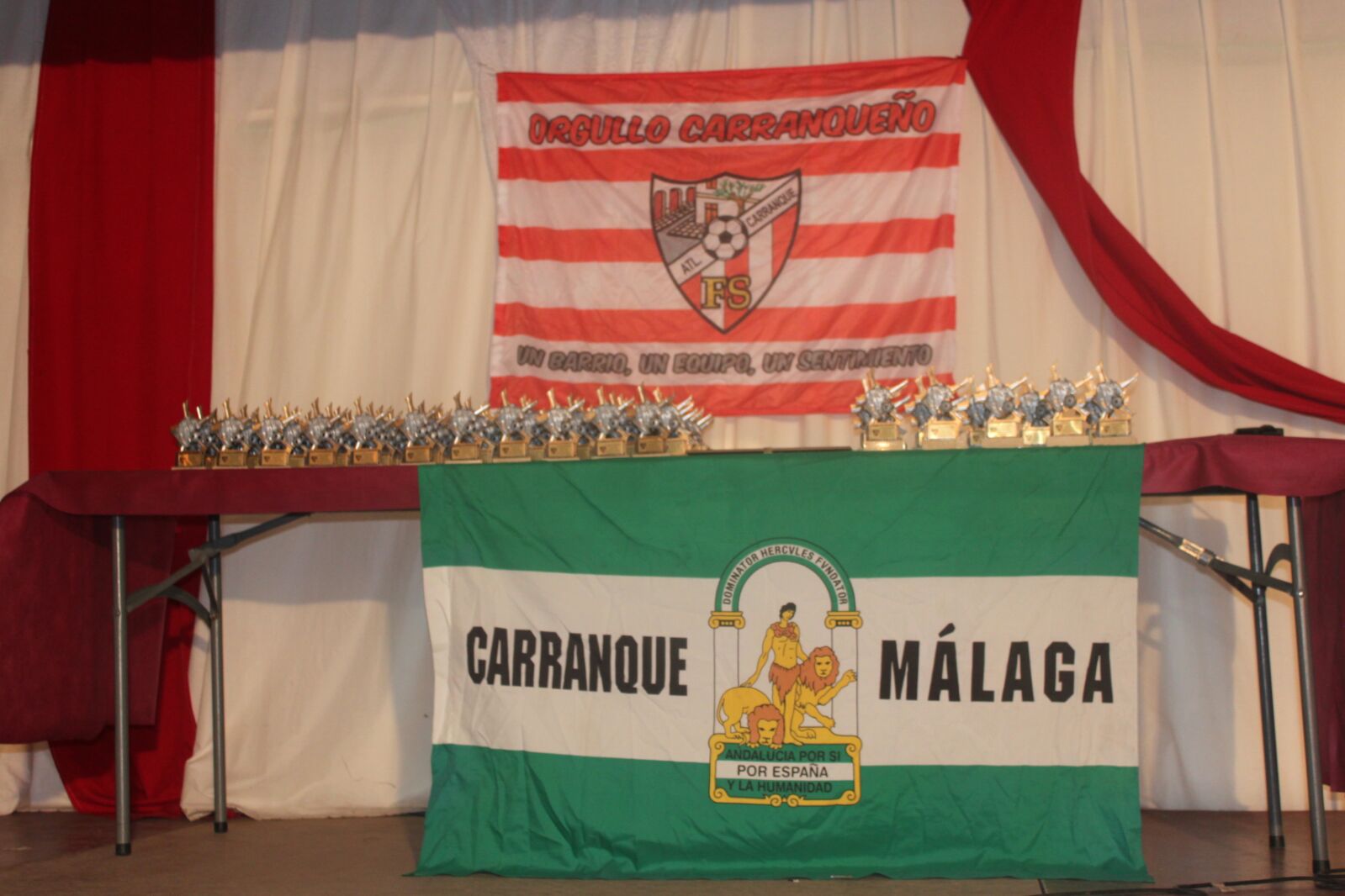 Entrega de premios del Atlético Carranque en Los Corazones