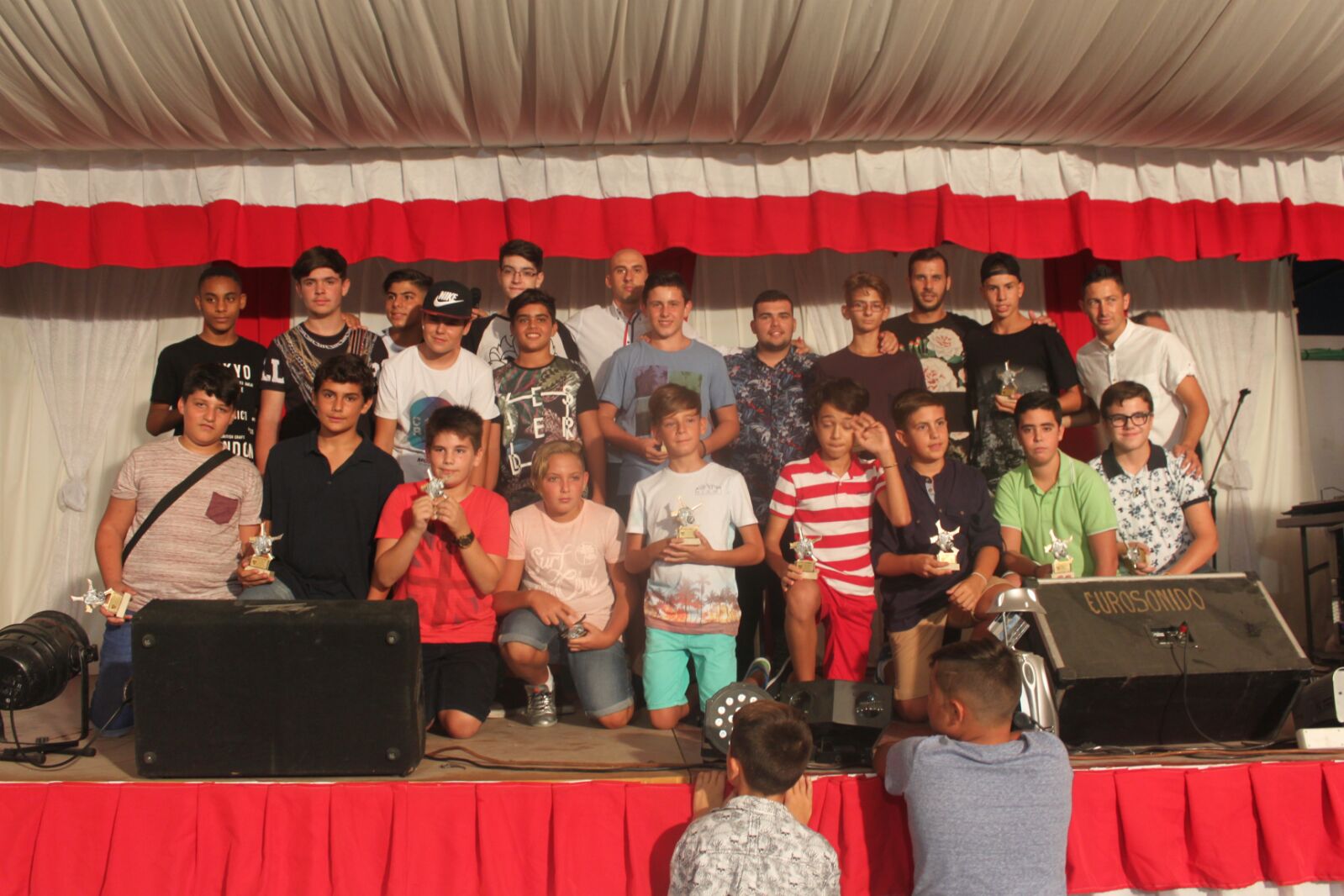 Entrega de premios del Atlético Carranque en Los Corazones