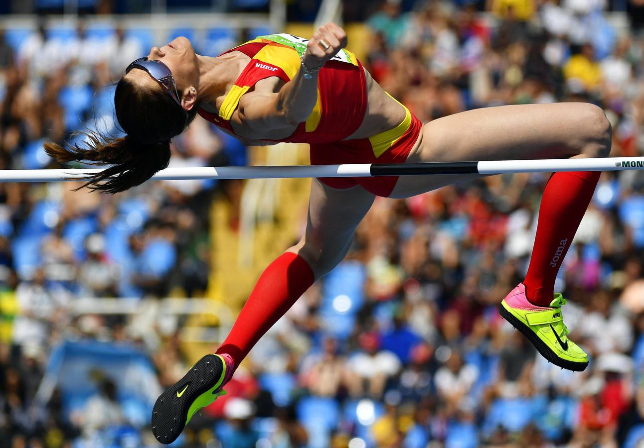 Ruth Beitia, a la final de salto de altura