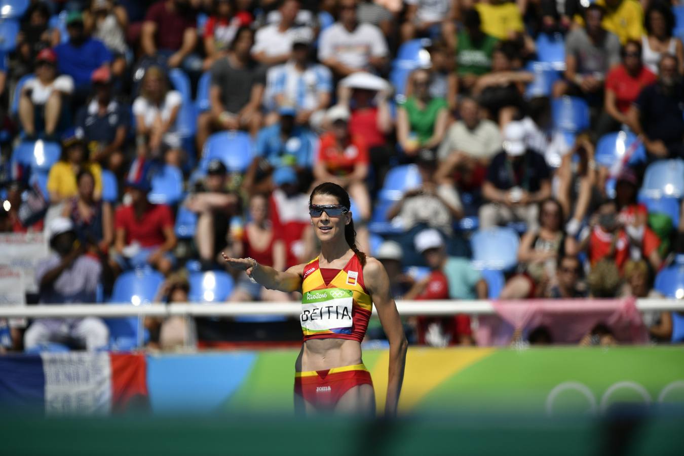 Ruth Beitia, a la final de salto de altura