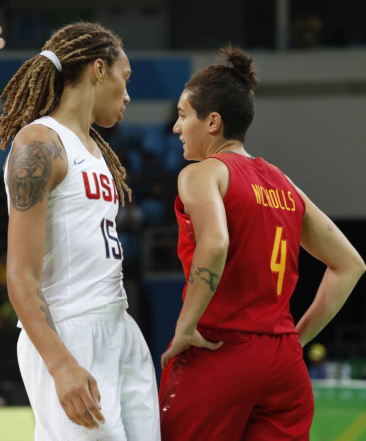 España y Estados Unidos se enfrentan en la final de baloncesto femenino