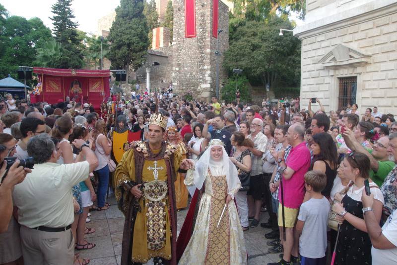 Fotos de la Cabalgata Histórica por el Centro de Málaga