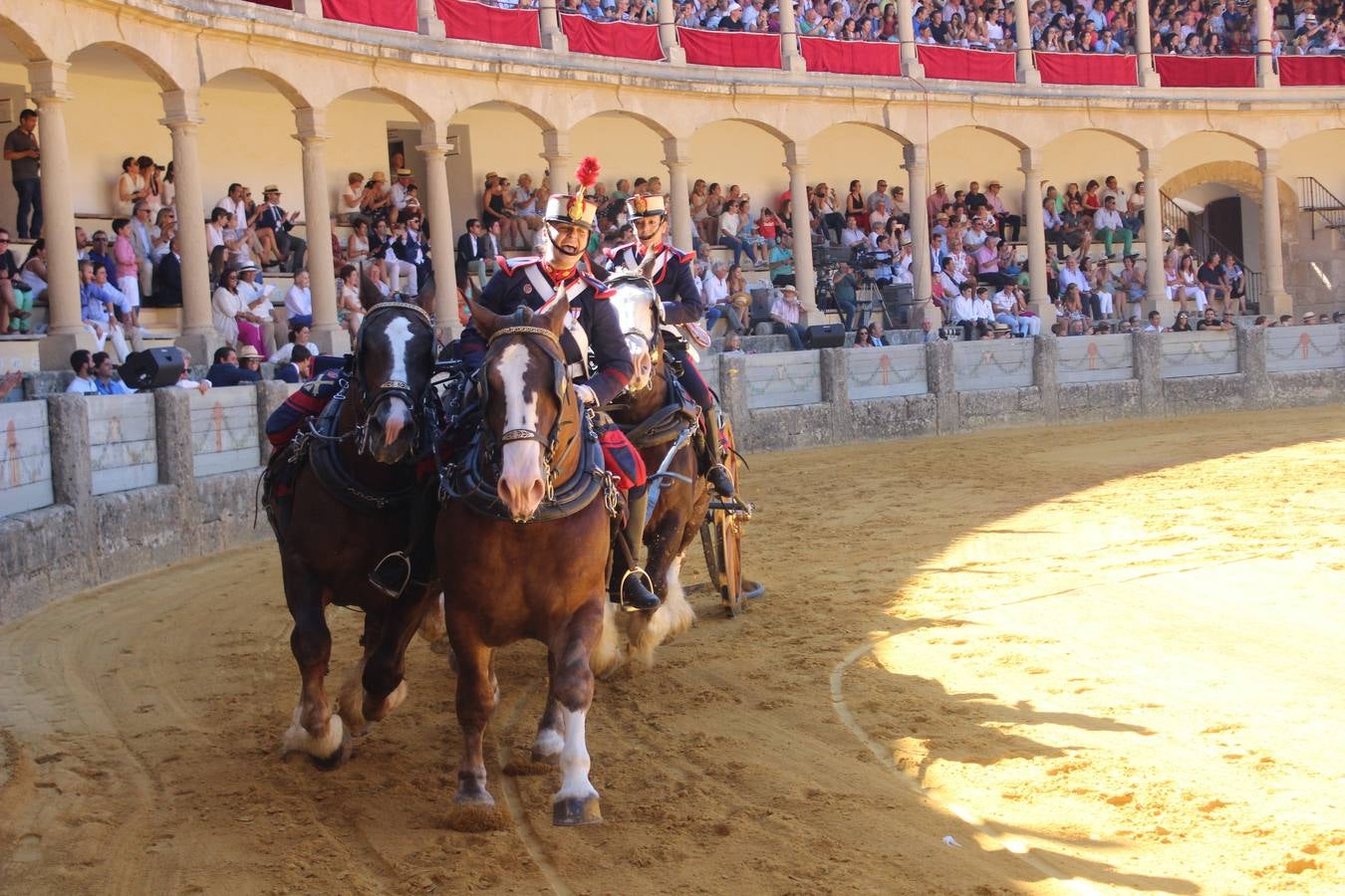 Los mejores carruajes se dan cita en Ronda