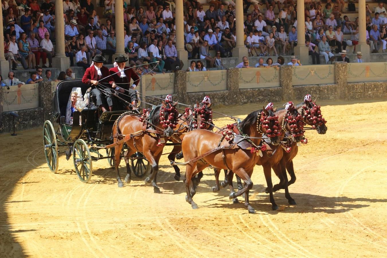 Los mejores carruajes se dan cita en Ronda