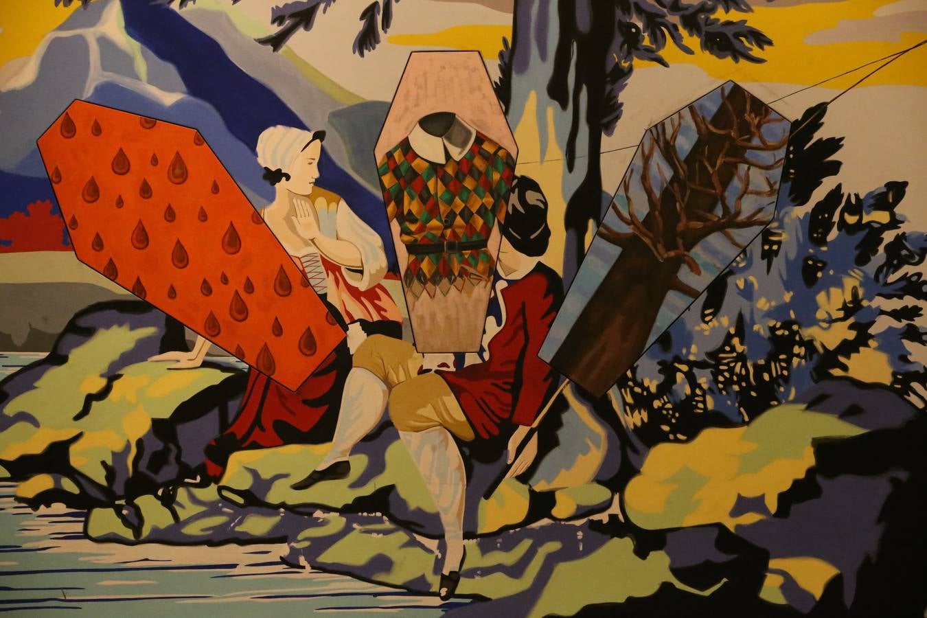 El norteamericano David Salle llega al CAC Málaga con su exposición &#039;Inspired by True-Life Events&#039;