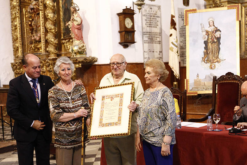 Fotos de las distinciones en el Día de Antequera y Santa Eufemia