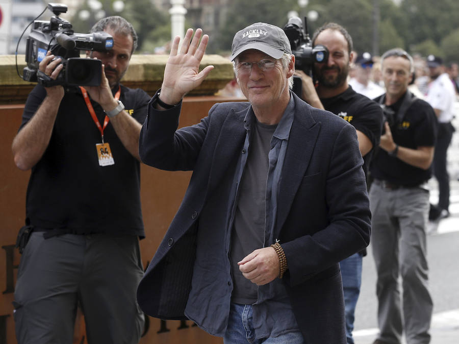 Richard Gere aterriza en el Festival de San Sebastián