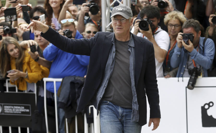 Richard Gere aterriza en el Festival de San Sebastián