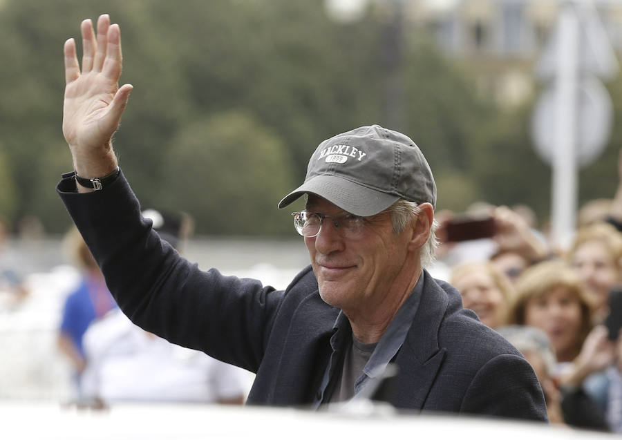 Richard Gere aterriza en el Festival de San Sebastián