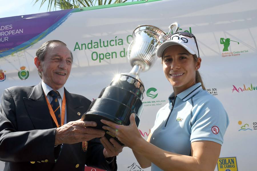 Azahara Muñoz, campeona del Open de España