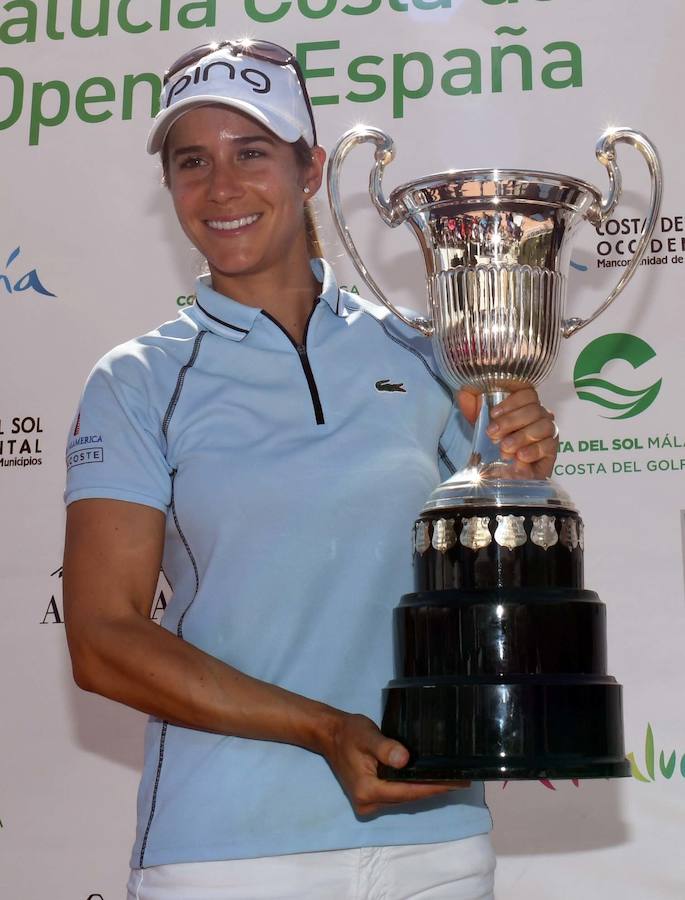 Azahara Muñoz, campeona del Open de España