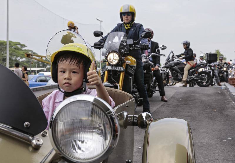Singapur reúne a los aficionados a las motos vintage