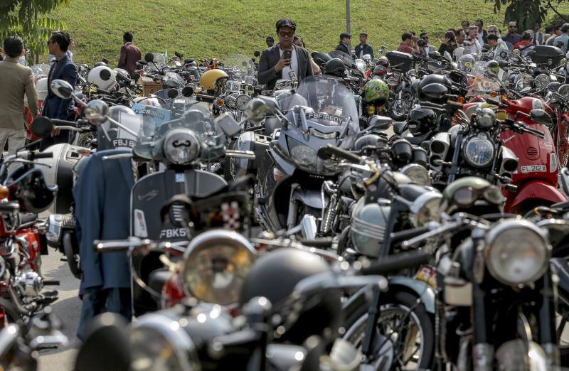 Singapur reúne a los aficionados a las motos vintage