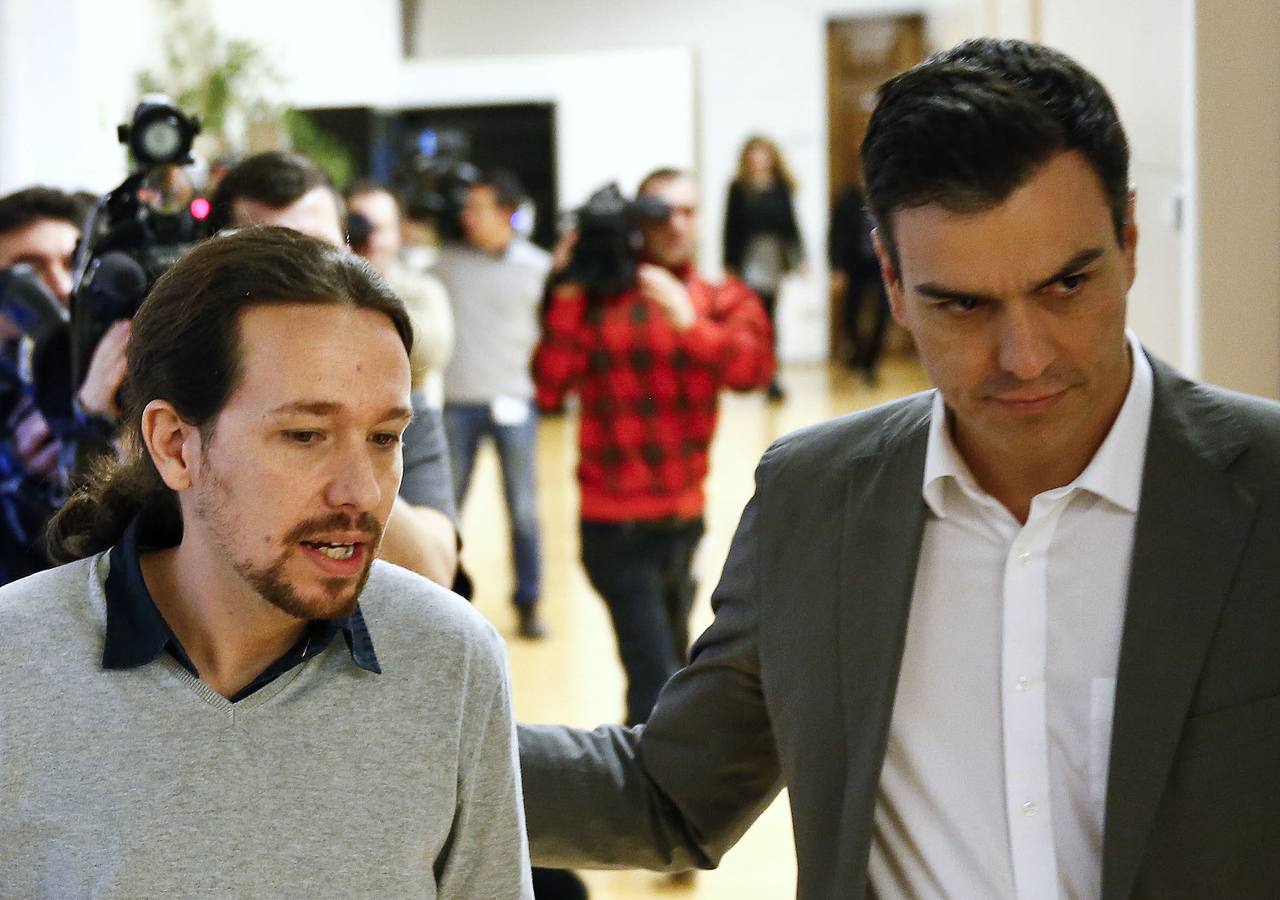 El 'no' de Pablo Iglesias, secretario general de Podemos, fue clave para que Sánchez fracasara en su intento de investidura.