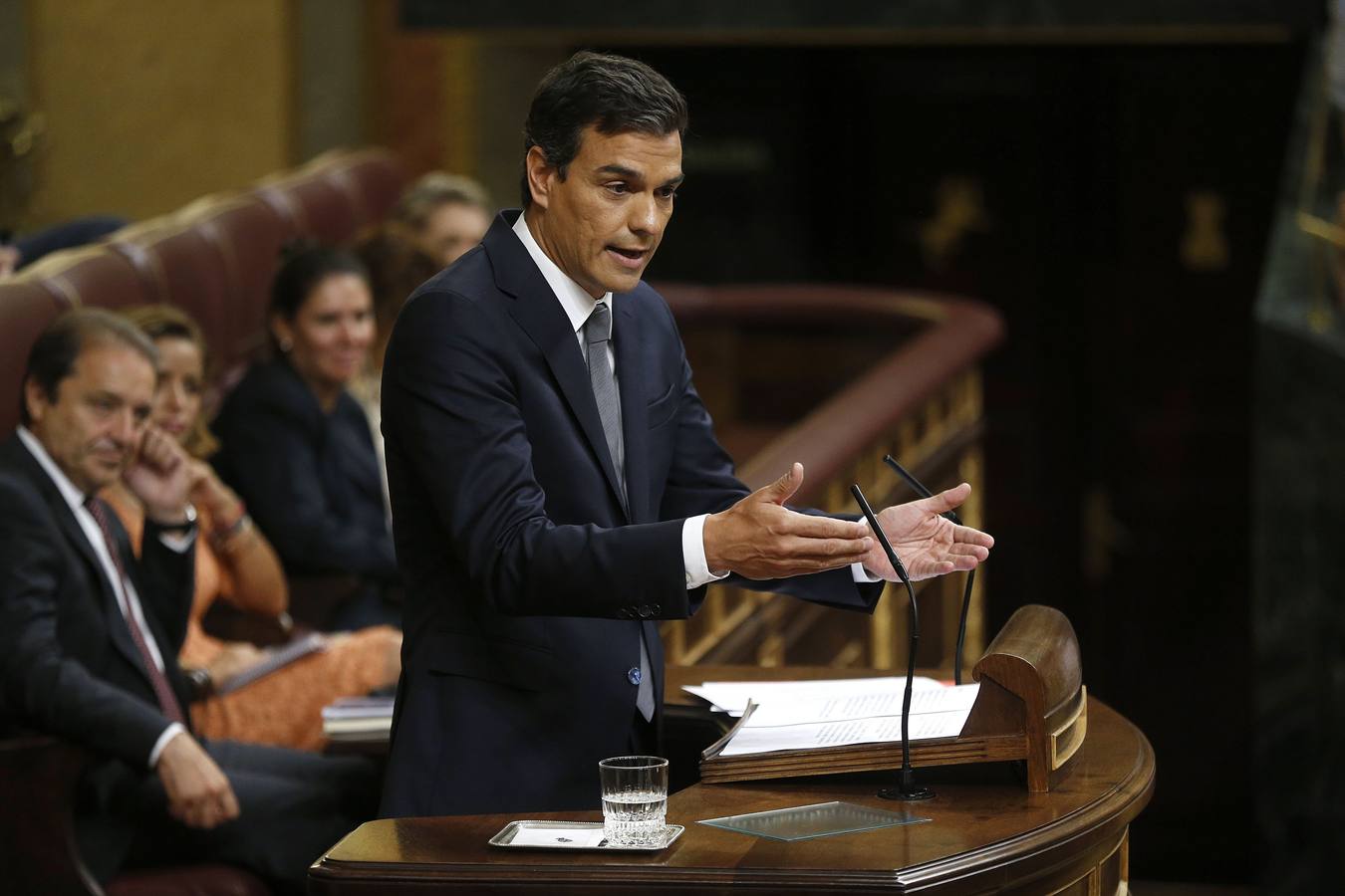 Las imágenes de Pedro Sánchez al frente de la secretaría general del PSOE