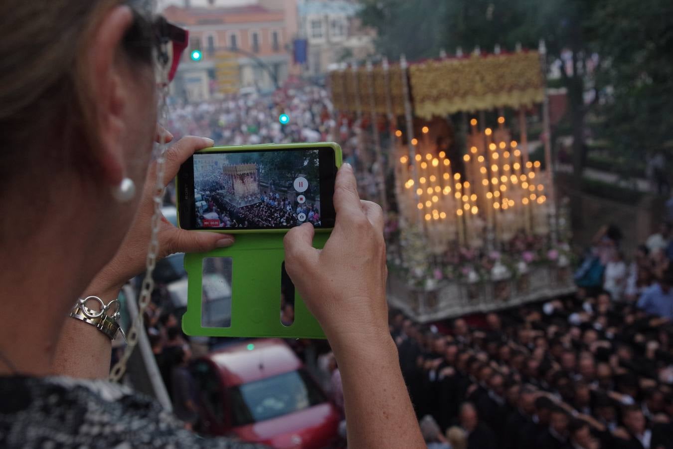 La Virgen del Monte Calvario recorre el barrio de la Victoria