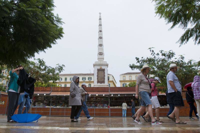 Fotos de las primeras lluvias del otoño en Málaga