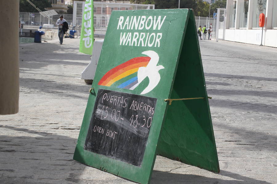El &#039;Rainbow Warrior&#039;, en imágenes